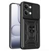Case for Poco X8 Pro Max 5G - TPU+PC, Black, With Stand