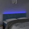 VidaXL Tête de Lit à LED Meuble de Chambre à Coucher Accessoire de Lit Double Tête de Cadre de Lit Intérieur Bleu Foncé 3121664