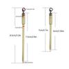 10Pcs Carp Fishing Tackle Terminal PVA Bag Stems Connector Swivels PVA Tube Bags Stems Lead Insert End Terminal Tackle Mash