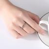 Surgical Steel Gold Plated Ring with Colorful Zircons R17 Us8 Ladies
