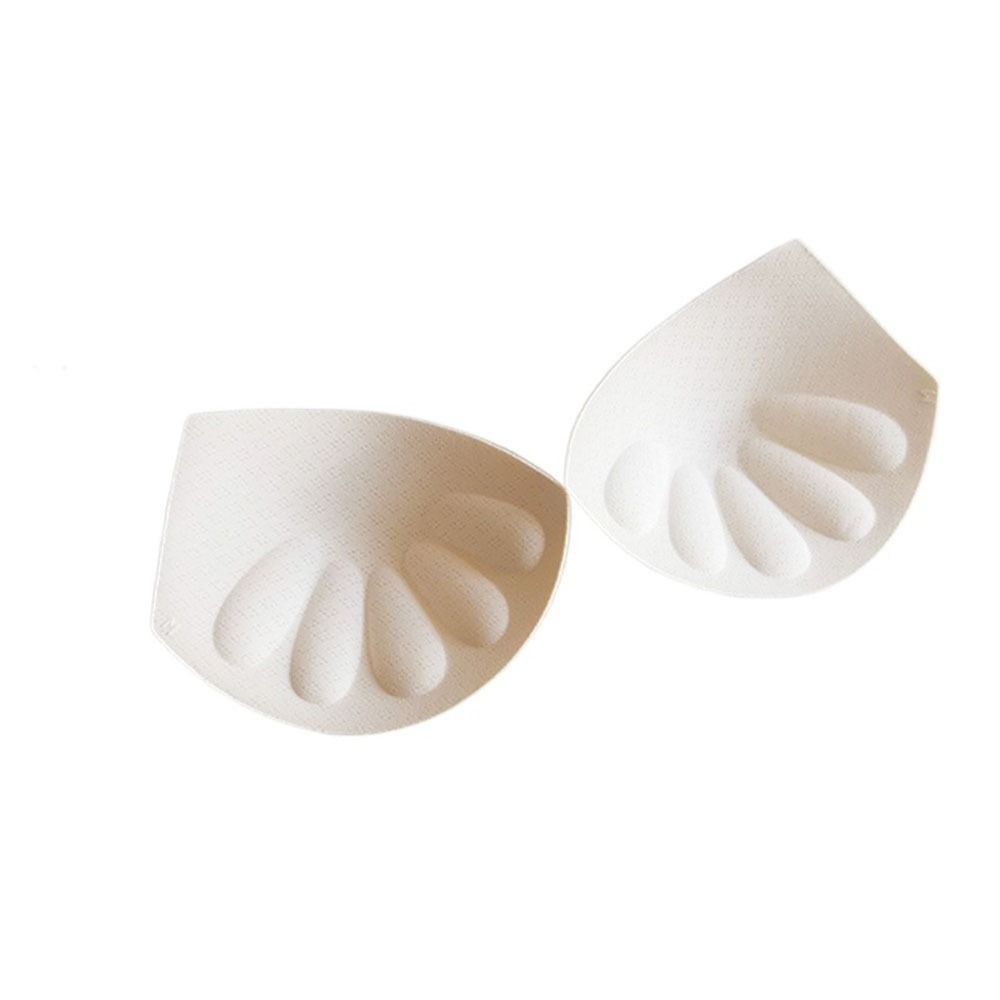 

Inserts Cups Swimsuit Breast Triangle Bikini Chest Cup Chest Enhancers Bra Padding Intimates Accessories Latex Bra Pad One Size