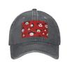 Pucca Washed Denim Cap Casual Baseball Caps Adjustable Hat Summer Unisex Baseball Hats