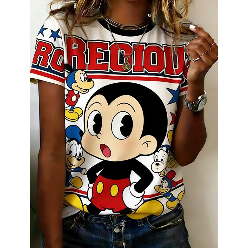 

Women s Trendy Harajuku Clothing Girls Casual Fashion Short sleeved T-shirt 2XS