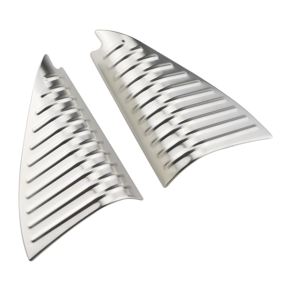 

Stainless Steel For Volkswagen VW T-ROC TROC 2017-2026 Car Front Door Window Inner Triangle A Pillar Column Cover Sticker Trim