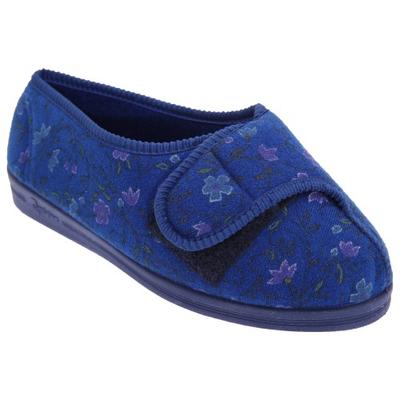 Damen/Damen Davina Floral Superwide Hausschuhe
