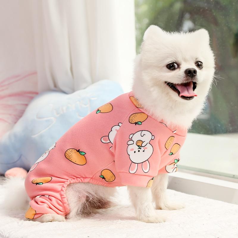 Dogs, Cats, Four-legged Clothes, Pajamas, Warm Clothes, Air-conditioning Clothes, Pet Clothes, Supplies, Teddy, Bear, Magic Fight, Small Medium Dog