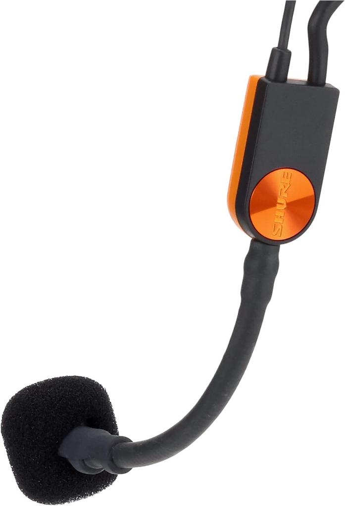 Shure Fitness Headset Condenser Microphone You Require XLR Please Purchase the RK100PK Preamplifier SM31FH-TQG If Connection, Separately. [2-year