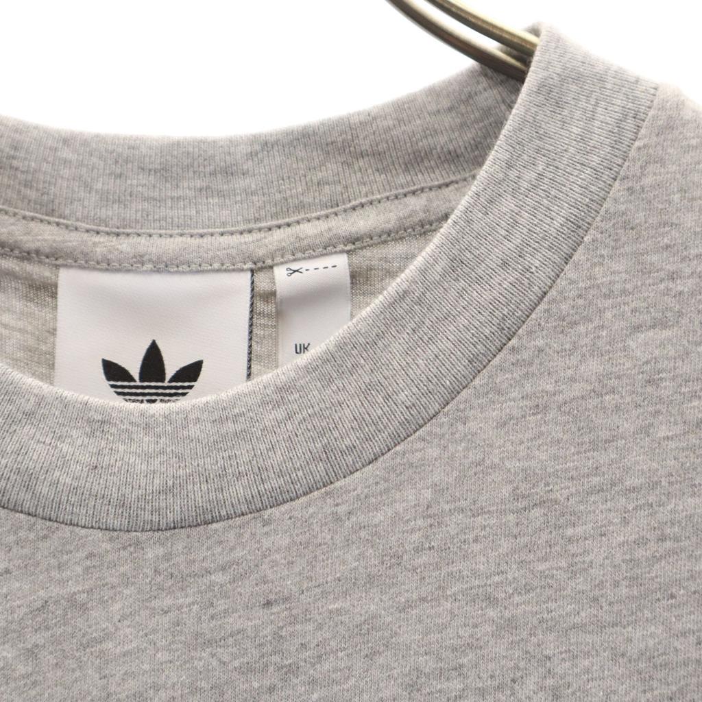 unused adidas Originals Trefoil logo Short sleeve T-shirt S gray Men's Used