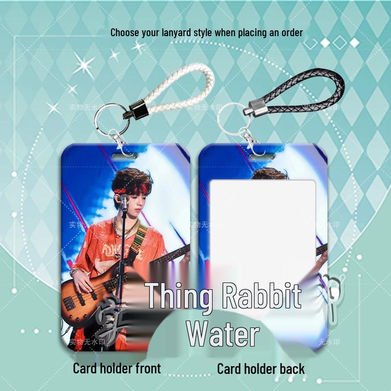 4th Gen Chen Junming Sliding Card Holder: Student Meal, Bus, Access & Water Card Case