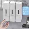 Mythtrail Shampoo Dispenser Triple 340ml Large Capacity Dispenser Shampoo Easy To Press Shampoo Bottle Stylish Soap Dispenser Wall Mounted Refillable