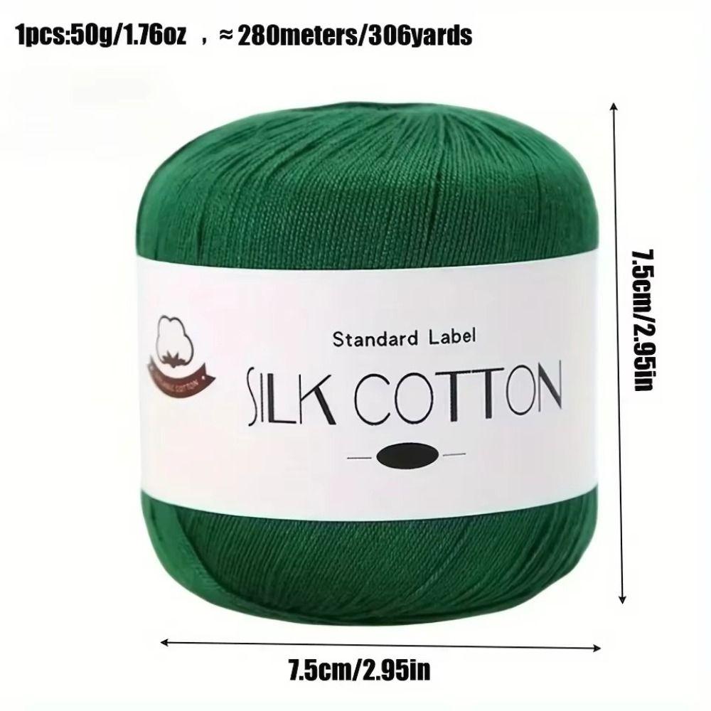50g/PC Cotton Milk Yarn Soft Knitting Thread Crochet Thread Wool Yarn