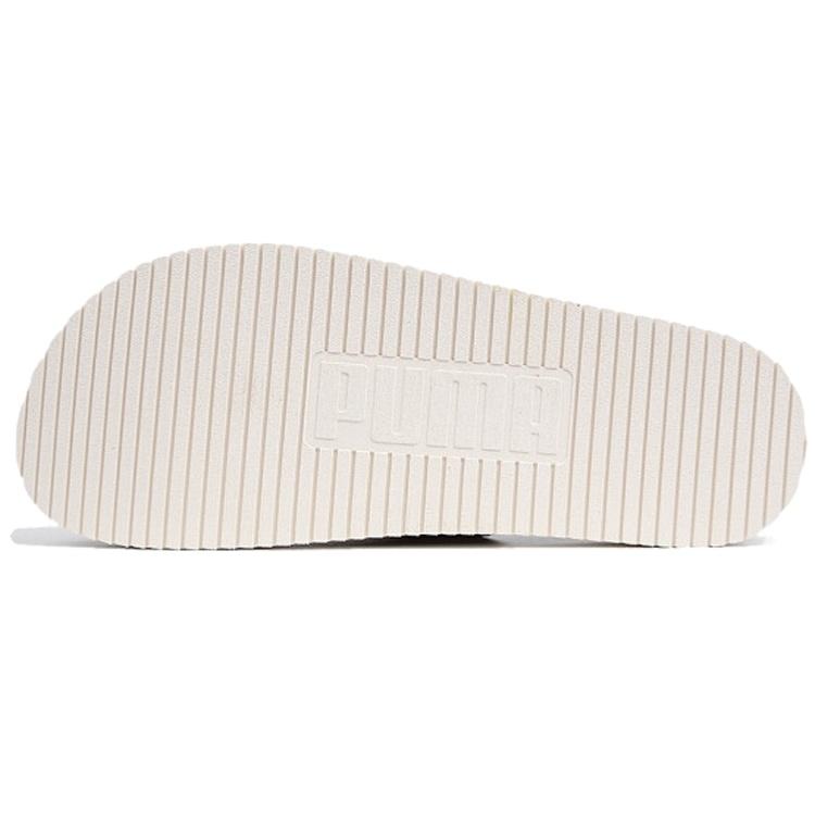 Puma Wilo Lux Sandal Slide Black/Yellow Men's 371176-02