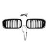 Frontgrill med netting og LED-lys for BMW F20 2015-2019