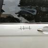 Waterproof Car Stickers Heart Beat Trackpad Decal Life Goes On  Sticker Auto Reflective Sticker