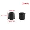 4-24pcs Round Furniture Foot Caps Chair Table Sofa Anti-Slip Silent Rubber Leg Pad Wooden Floor Anti-Scratch Protective Pad
