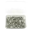 100pcs Dental Prophy Brushes Polishing Polisher Rubber Cup Disposable Latch Type Colorful Buff Nylon Bristles Brush