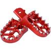 Dirt Bike Foot Pegs,Motorcycle Footpegs Wider Foot Rest Pedal CNC for CRF250F 19-23 XR150L 15-23 HAWK 250 CRF150F CRF230F 03-19 Red