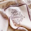 Double-Sided Silk Wool Square Scarf