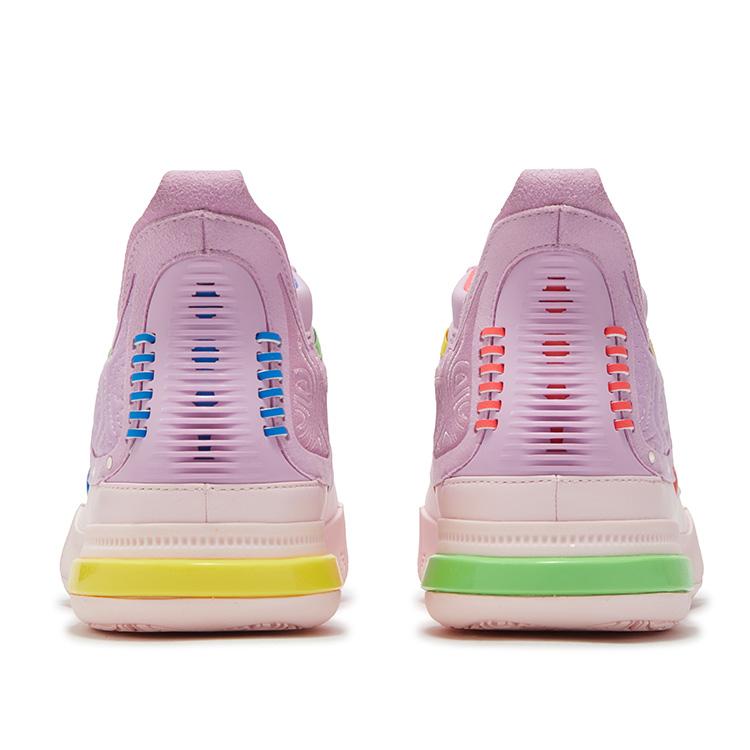 New 361° Joker Yokei Generation One Basketball Shoes Men High Top Heart Pink/Dream Purple 672511104F-1