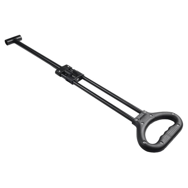 A25F-Retractable Rod Handle Replacement For Camping Wagon Cart Telescoping Pull Handle