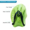 1Pair Silicone Hand Web Protectors - Adjustable Swimming Training Gloves for Adult Men Women, Freestyle Waterproof