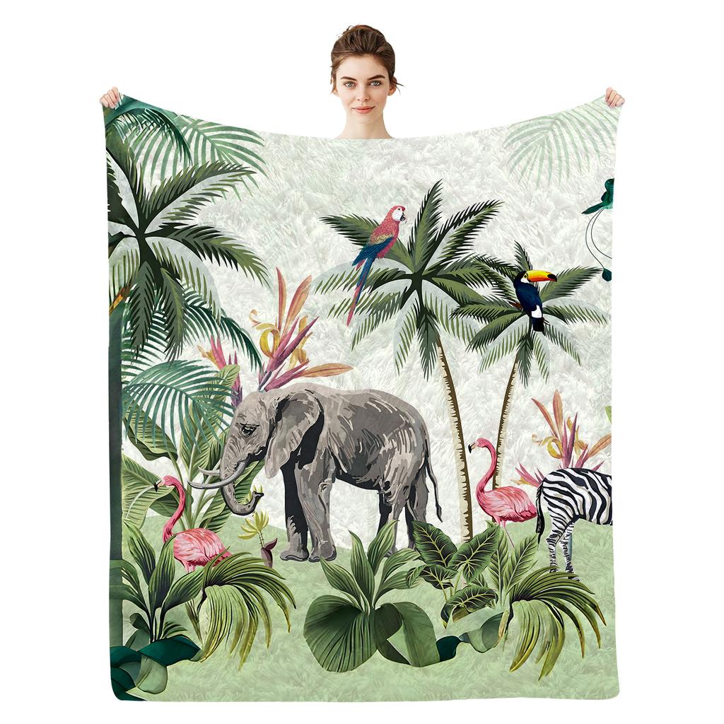 Hot Air Balloon Blanket Flannel Blanket Nap Blanket Blanket