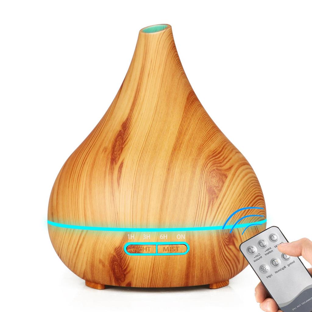 Smart WiFi Aroma Diffuser with Ultrasonic Humidifier & Pointed Nozzle - 400ML Air Purifier & Creative Gift