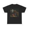 Scream Funny Cartoon Chillin And Killin Graphic T-Shirt Comfy Cotton Tee Brand