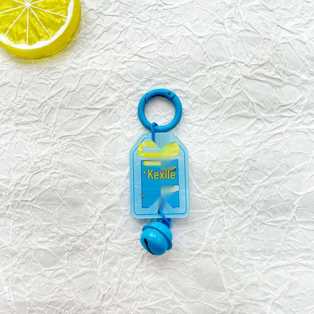 Acrylic Double-Sided Peace & Joy Text Keychain Ornament