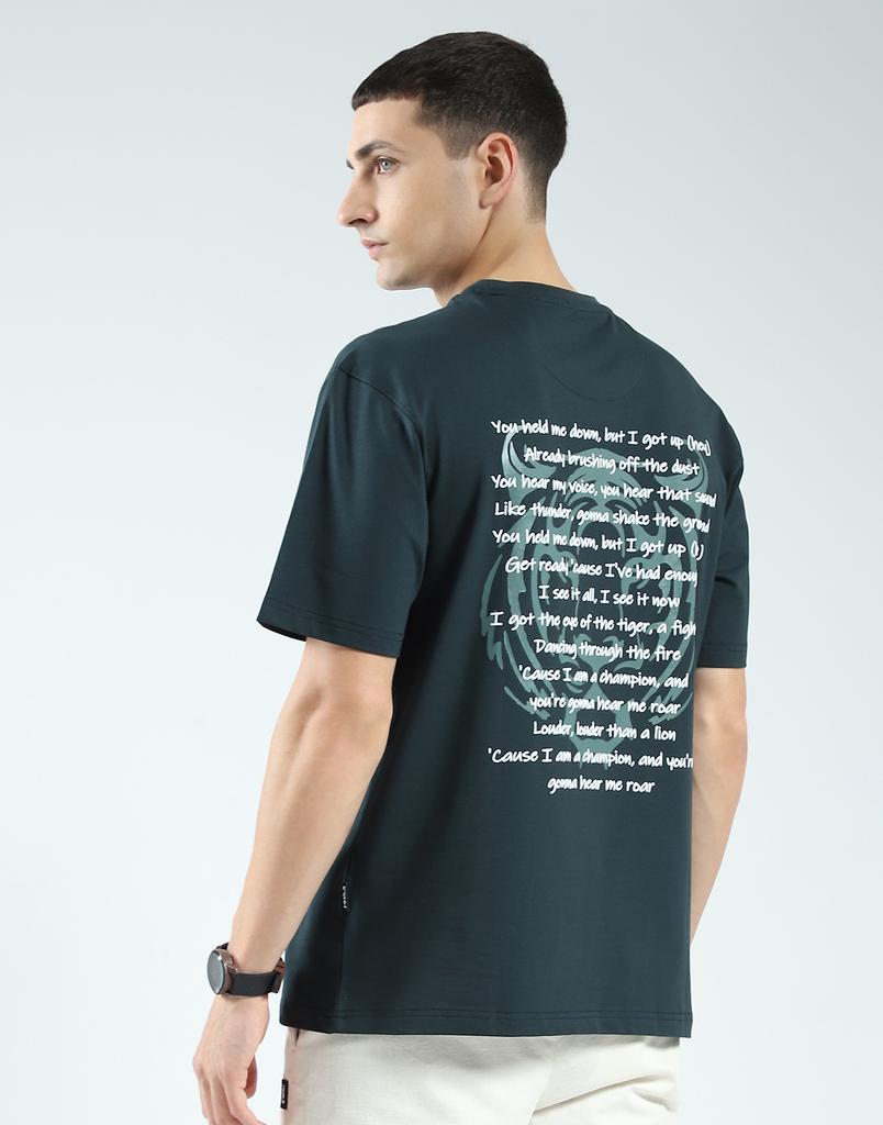 ROCK.IT from House of Monte Carlo Men's Regular Fit Printed T-Shirt