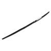 Rear Trunk Spoiler TPU Glossy Black Enhanced Aerodynamics Sporty Look Tail Trunk Lid Spoiler Wing