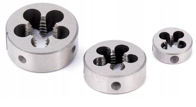 Dies m 8/1.25mm thread meter.