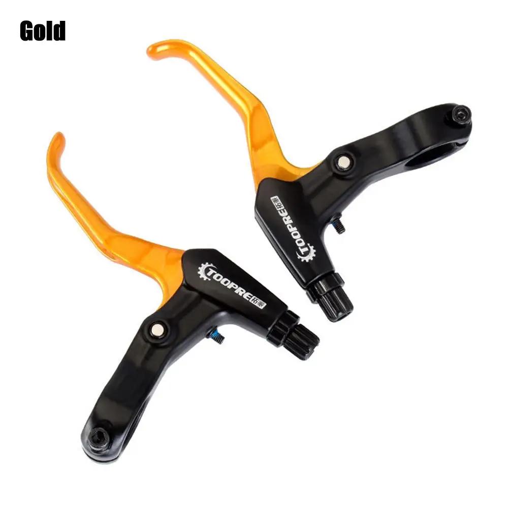 1 Pair High Quality Ultralight Aluminum Alloy BMX Brake Handle MTB Mountain Bike Cycling Brake Levers Disc Brake Lever