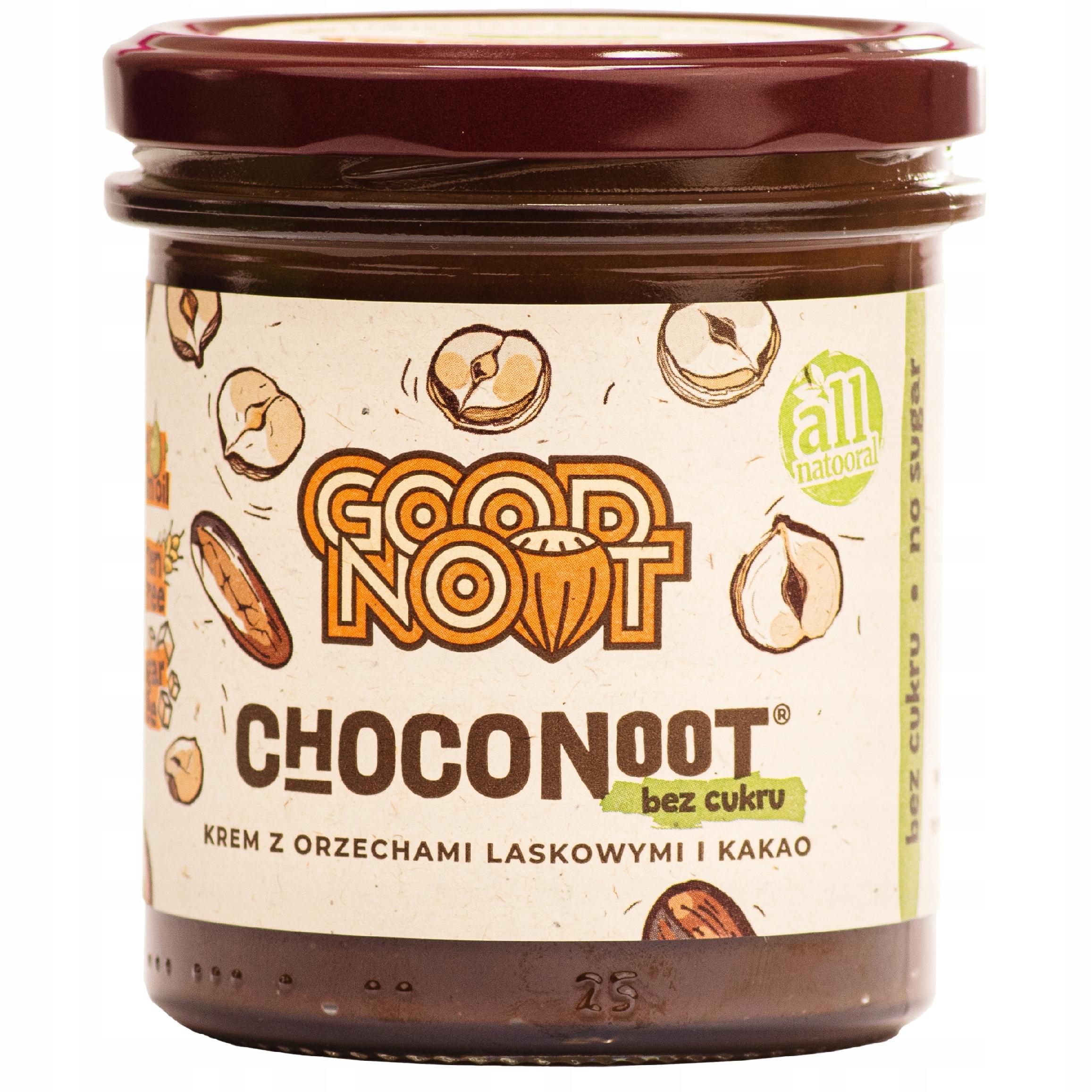 Good Noot Choconoot Crema di Nocciole e Cacao Senza Zuccheri 330 g