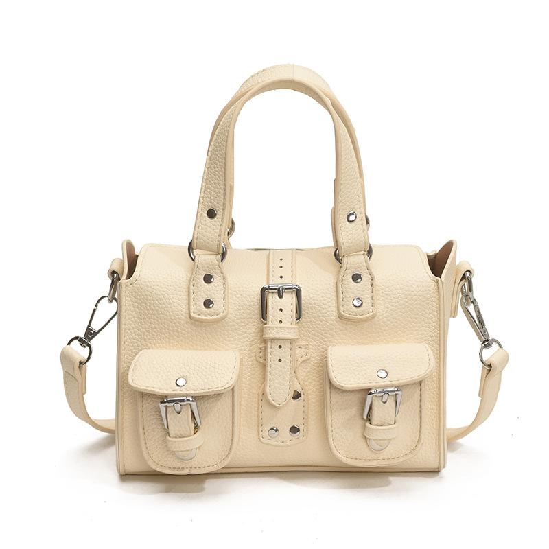 High End Spicy Girl Motorcycle Style Handbag, New Fashionable Design, Commuting Shoulder Crossbody Bag