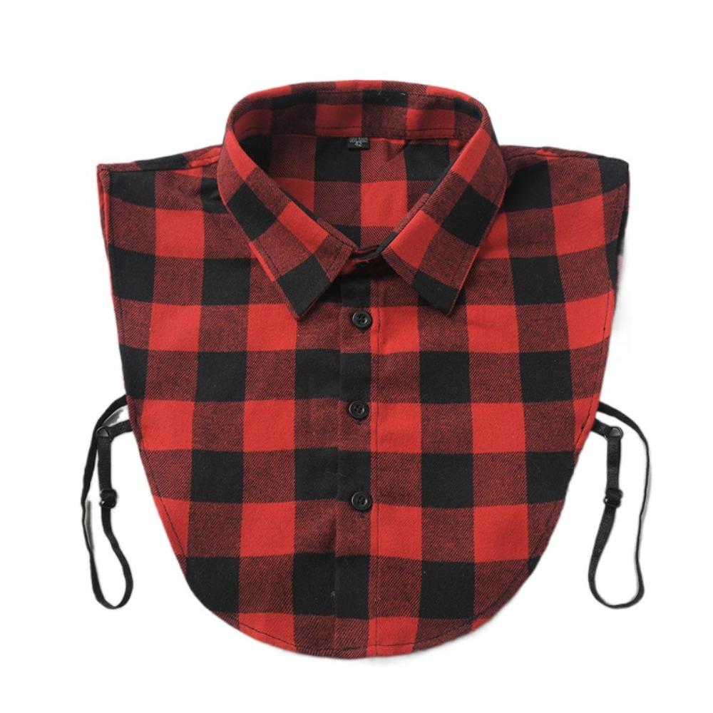 Top Neckwear Detachable Collar Cotton Lapel Fake Collar Vintage False Shirt Collar  Blouse Wear