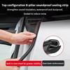 Car Door Rubber Seal Strip Anti-Scratch Protector B Pillar Car Rubber Weatherstrip Auto Door Edge Waterproof Seal Strip