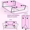 Restraint Bed Bondage Gear Female Handcuff Open Leg Cuff Strap System Eyeblinder Set Versatile Bedroom Games Set Toy Set