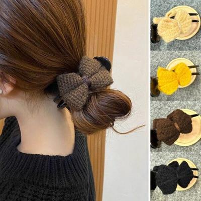 Mno Women's Updo Hair Bun Ribbon Clip Urk-418