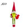 Plush Elf Doll Pair Christmas Gnome, Long Leg Faceless Scandinavian Santa Doll, Swedish Tomte Cozy Winter Shelf Sitters Figurine for Holiday