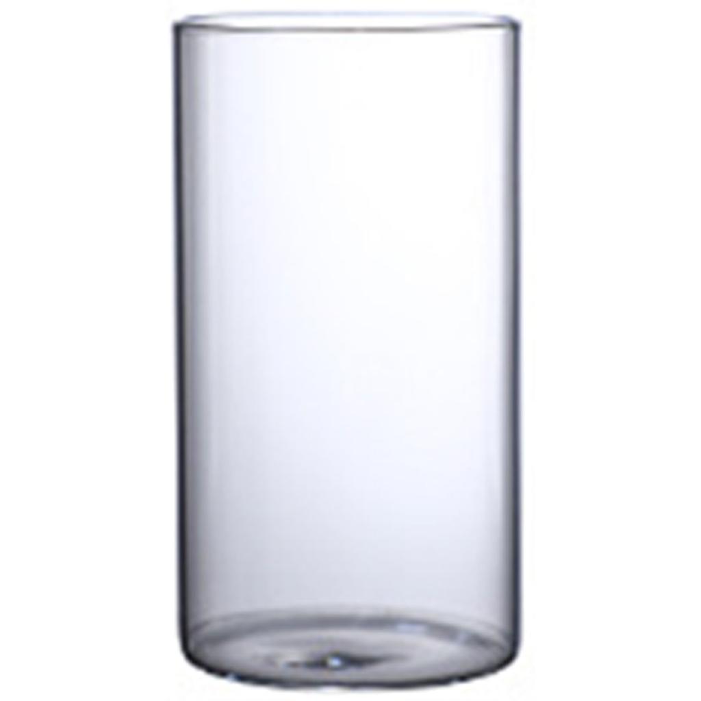 Clear Glass Flower Vase Tabletop Borosilicate Vases Floral Arrangements for Home Office Wedding Table