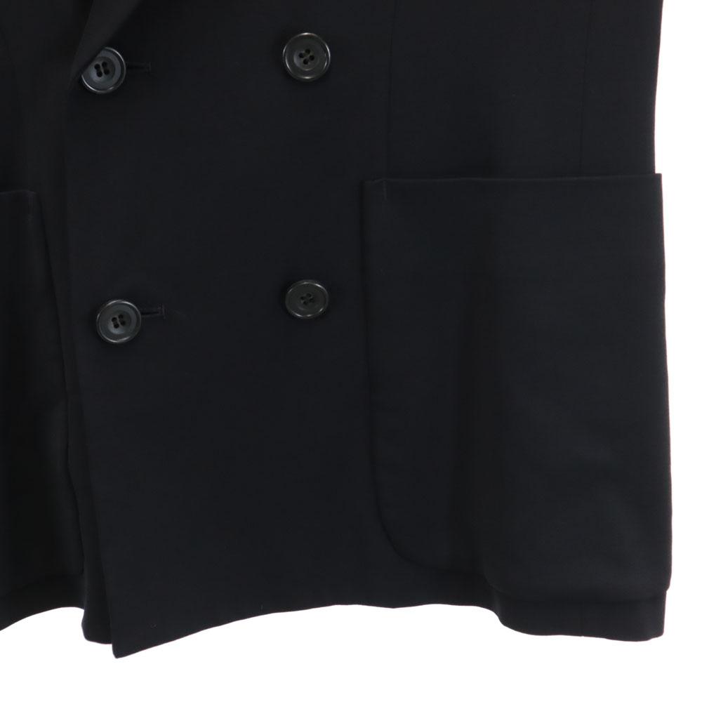 Y's anii '80 Fabricat în Japonia Jachetă vintage dublu croită blazer negru Femei Second-hand