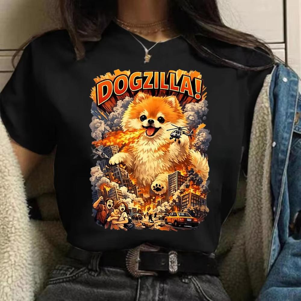 Unisex Humor Dog Tshirt Funny Retro Pet Dog Graphic Crewneck Short Sleeve Casual Streetwear Dog Lover Trendy Daily Tee Top