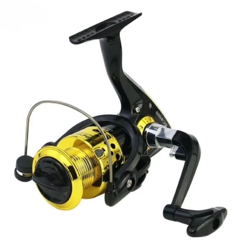 New Electroplating Head Fishing Reel Swivel Wheel Bearing 5.5:1 Gear Ratio Fishing Reel Swivel Wheel Fishing Gear Suitable for Various Sea Areas