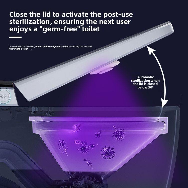 Uv Toilet Sanitation Device With Automatic Sensing And Deodorization For Home Bathroom Use
