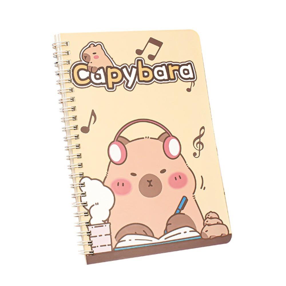 Capybara Notepad Waterproof Daily Notes Cute Kawaii Notebook  Exam Preparation