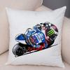 Cartoon Sport Motorcycle Cushion Cover Super Soft Short Plush Mobile Bike Pillow Covers Pillow Case For Sofa Home Car Pillowcase