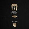 Classical Metal Belt Buckle Single Prong Belt Buckles Birthday Gifts for Unisex Men Belt Buckle Replacement Belt Buckle