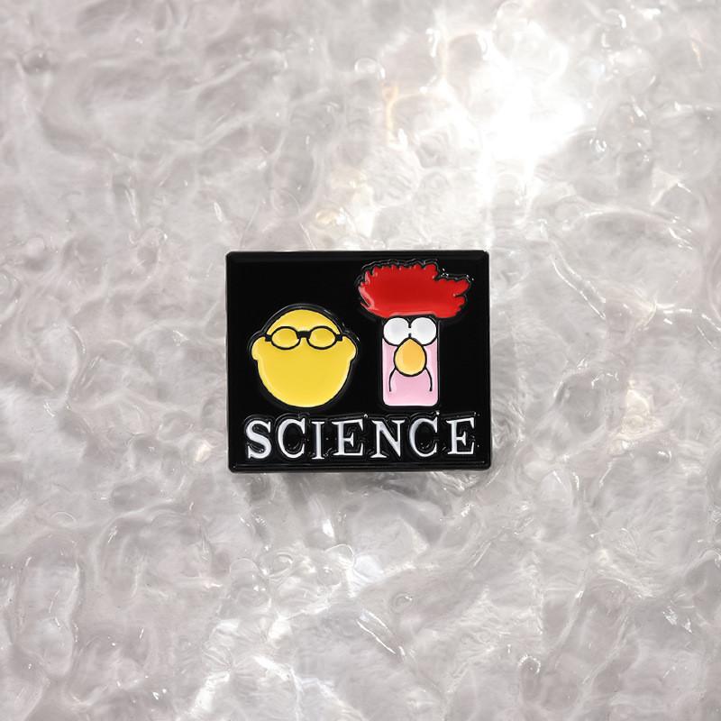 Cartoon Eyecatching Alloy Character Brooch Pin For Fashionable Clothing Bags And