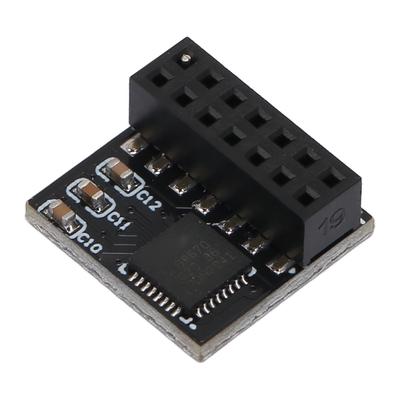 TPM 2.0 Modul SPI-Schnittstelle Stabil Hohe Sicherheit 0,6 Zoll breit 0,5 Zoll tief 14-Pin SPI-Modul für